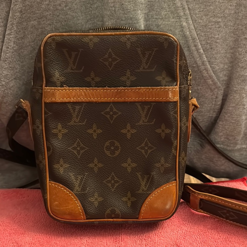 Louis Vuitton Brown Monogram Crossbody Bag